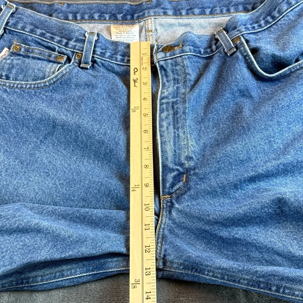 Carhartt Men's Jeans Relaxed Fit Size 40X30 Medium Wash‎ 100% Cotton